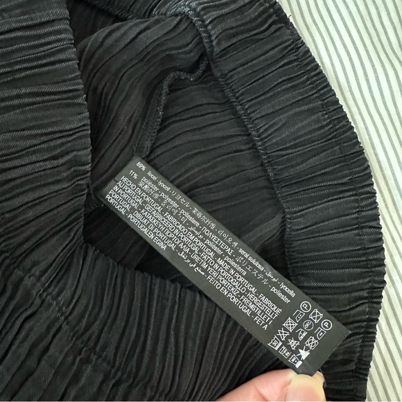 Zara pleated flowy pants - Picture 8 of 8
